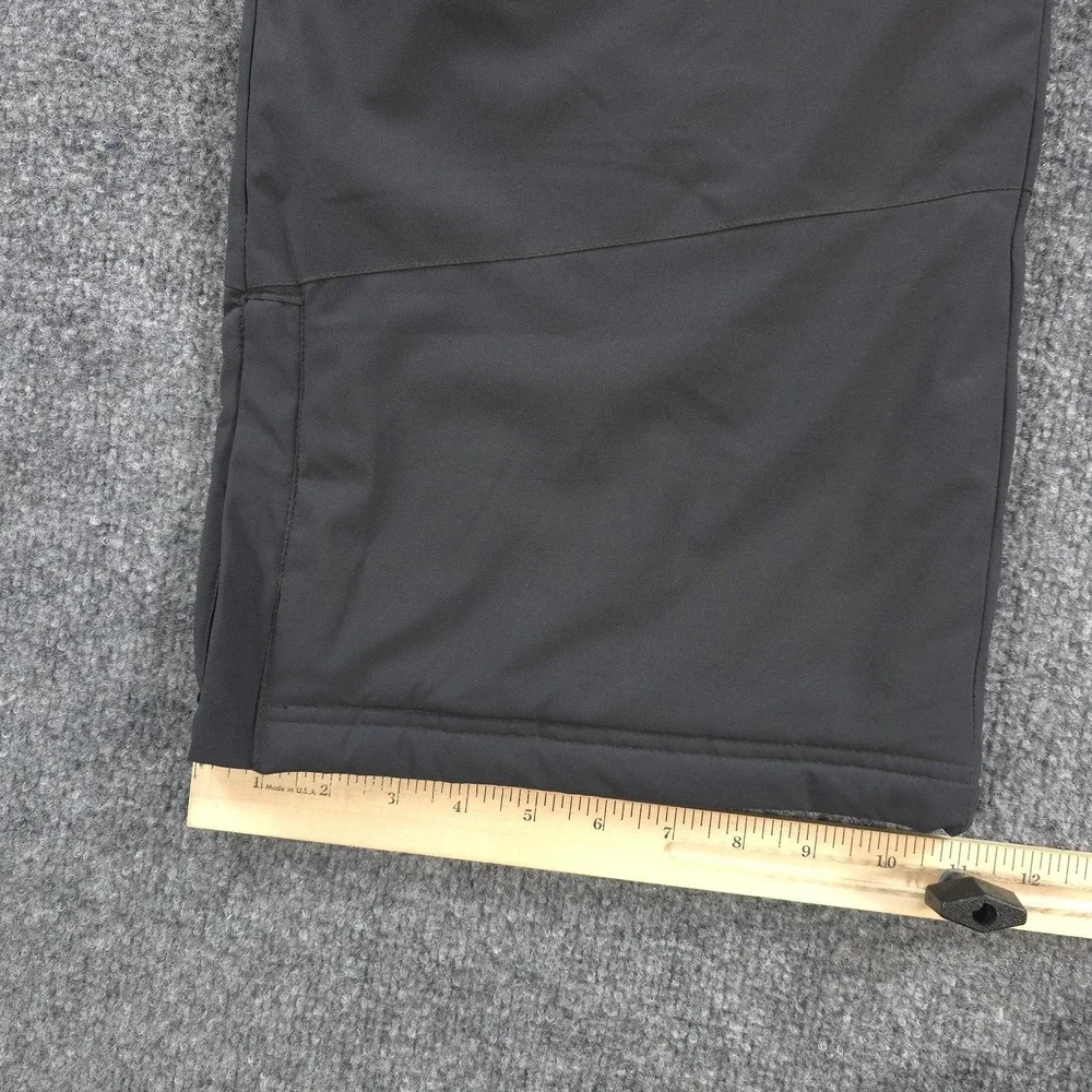 Sunice Pants Mens Large Black Softshell Insulated Snow Ski Adjustable Waist